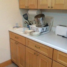 Input view A: kitchen counter